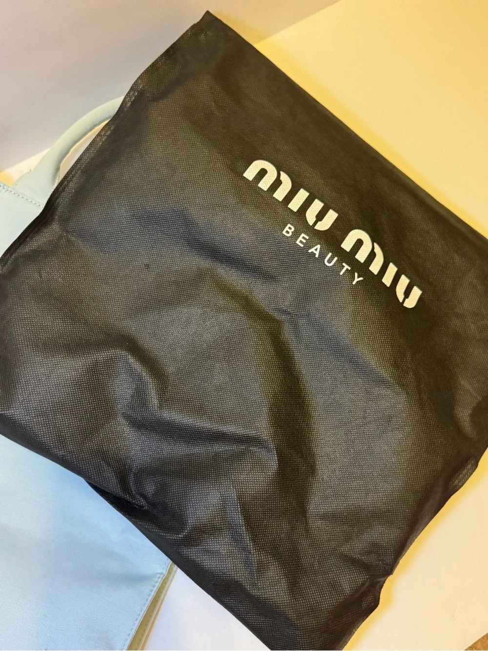 Miu Miu Beauty bag with black dust bag